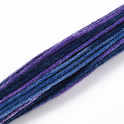 10 Skeins 6-Ply Polyester Embroidery Floss OCOR-K006-A72-1