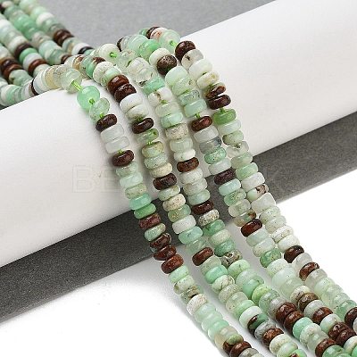 Natural Chrysoprase Beads Strands G-B088-A01-01-1
