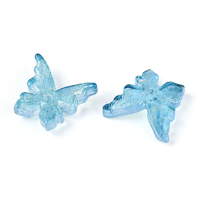Baking Paint Glass Beads DGLA-T004-04H-1