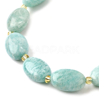 Natural Amazonite Beads Strands G-H005-A14-02-1