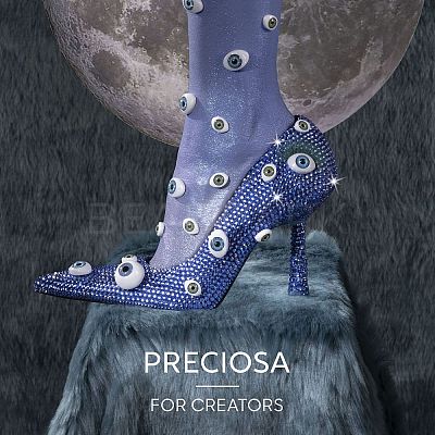 Preciosa® MAXIMA Crystal No Hotfix Flatback Stones Y-PRC-NSS12-00030-209-1