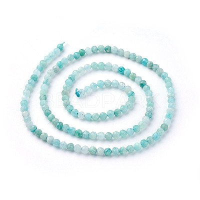 Natural Amazonite Beads Strands G-F619-26-3mm-1