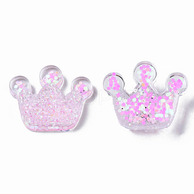 Transparent Resin Cabochons CRES-N034-16A-1