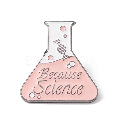 Word Because Science Enamel Pin JEWB-H008-28B-1