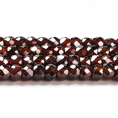 Cubic Zirconia Bead Strands ZIRC-G001-01B-1