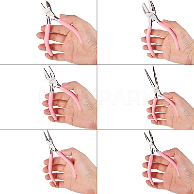 45# Carbon Steel Jewelry Plier Sets PT-SC0001-09-1