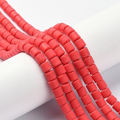 Handmade Polymer Clay Bead Strands X-CLAY-ZX006-01-21-1