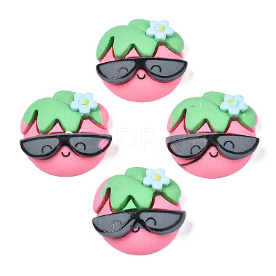 Opaque Resin Cabochons CRES-S308-010-1