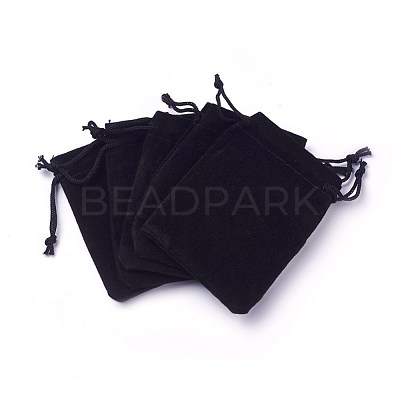 Velvet Cloth Drawstring Bags TP-C001-50x70mm-4-1