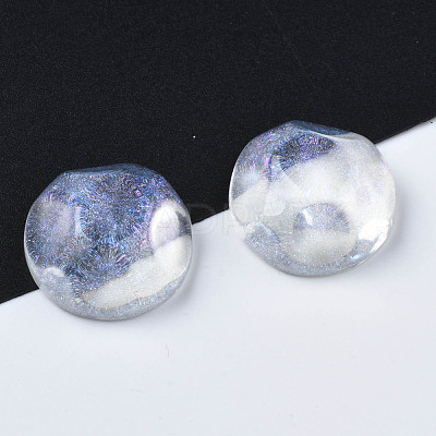 Transparent Resin Cabochons CRES-N031-005A-C05-1