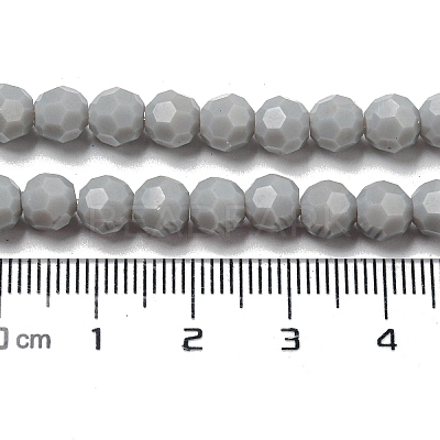 Opaque Glass Beads Stands LS-EGLA-A035-P6mm-D22-1