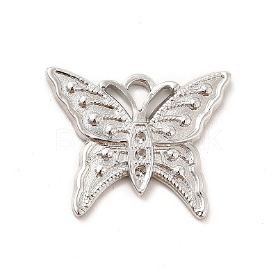Non-Tarnish 304 Stainless Steel Pendant Rhinestone Settings STAS-F282-10P-1