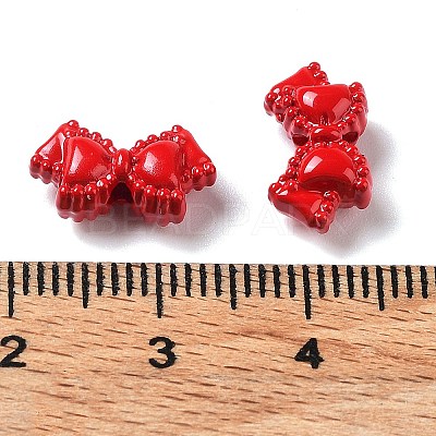 Spray Painted Alloy Bead PALLOY-H134-44-1