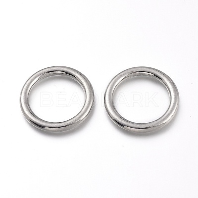 Non-Tarnish 304 Stainless Steel Linking Rings X-STAS-H120-10P-B-1