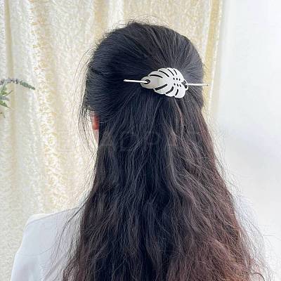 Alloy Hair Sticks X-OHAR-C006-02P-1