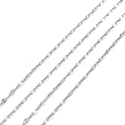 Tarnish Resistant 304 Stainless Steel Cable Chains CHS-K001-80-1