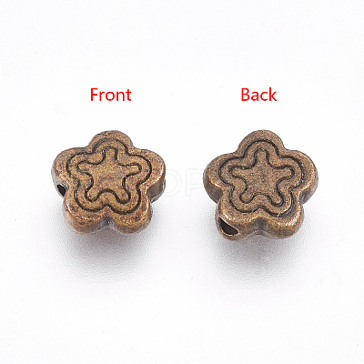 Tibetan Silver Alloy Beads LS-X-MLF10690Y-NF-1