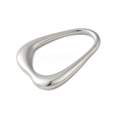 304 Stainless Steel Pendants STAS-V012-02P-1