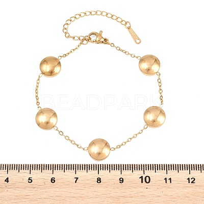 304 Stainless Steel Link Bracelets BJEW-H641-07G-1