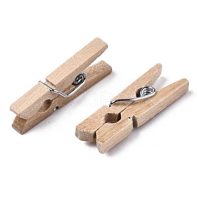 Wooden Craft Pegs Clips WOOD-R249-085-1