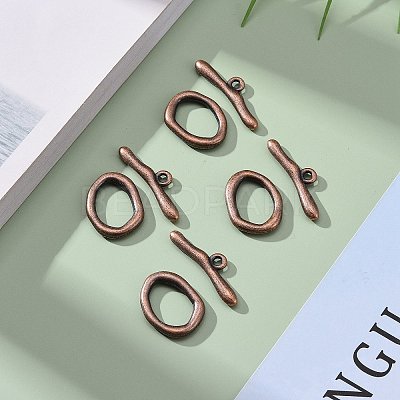 Alloy Toggle Clasps LS-PALLOY-G014-R-1