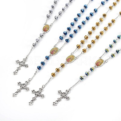 Alloy Pendant Necklaces NJEW-JN02272-1