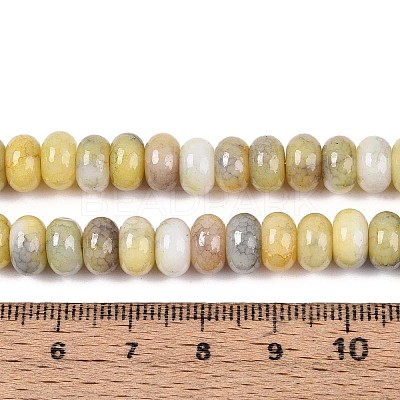 Glass Beads Strands GLAA-N059-5x8mm-33-1