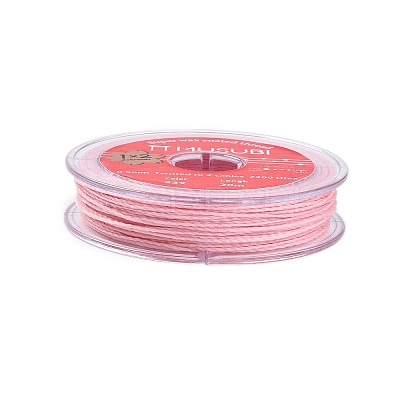 2-Ply Round Waxed Cotton Thread Cords YC-T004-01A-29-1