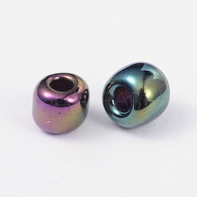(Repacking Service Available) 6/0 Glass Seed Beads SEED-C018-4mm-604-1