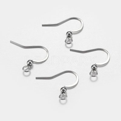 Tarnish Resistant 316 Surgical Stainless Steel French Earring Hooks LS-STAS-F149-31P-1