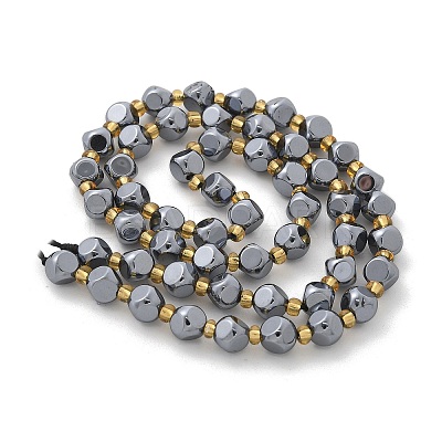 Terahertz Stone Round Beads Strands G-R002-01A-1