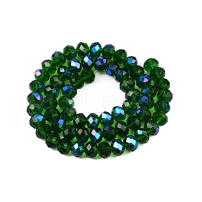 Electroplate Glass Beads Strands EGLA-A044-T8mm-L24-1