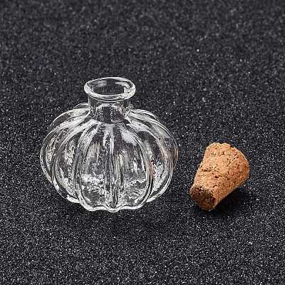 Glass Cork Bottles AJEW-O032-05B-1