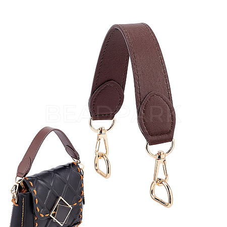 PU Imitation Leather Bag Handles FIND-WH0037-94G-03-1