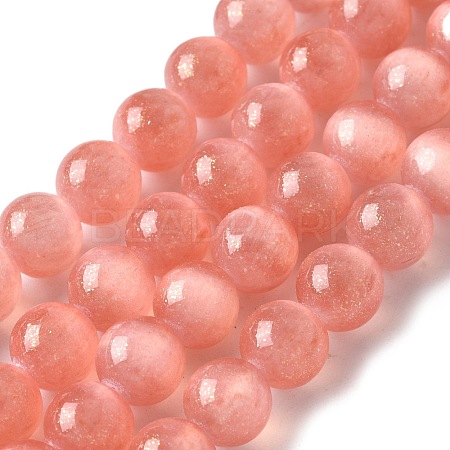 Natural Selenite Beads Strands G-C142-01C-12-1