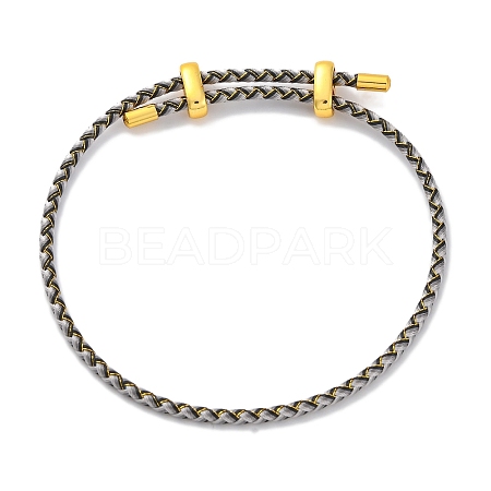 Adjustable Polyester Cord Braided Bracelets BJEW-Z085-01G-14-1