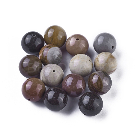 Natural Imperial Jasper Beads G-G790-16-1