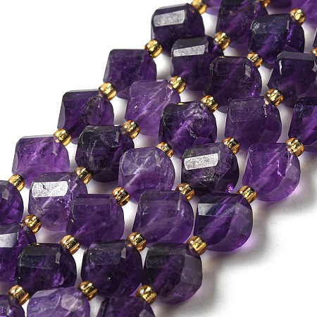 Natural Amethyst Beads Strands G-M443-B02-01-1