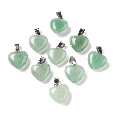 Natural Green Aventurine Pendants G-I311-A06-1
