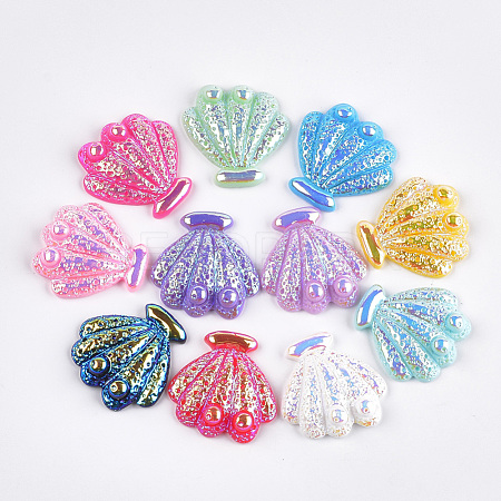 Resin Cabochons CRES-T010-51-1