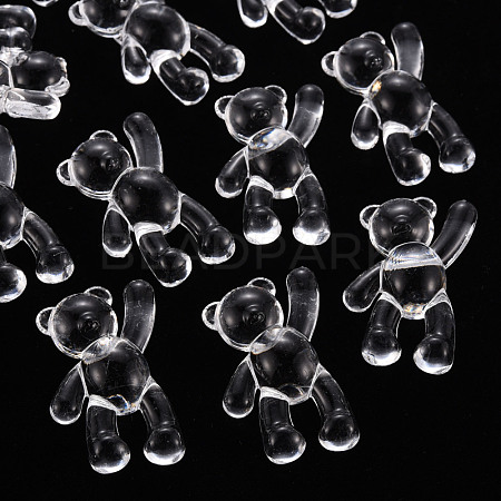 Transparent Acrylic Beads X-MACR-S373-01B-205-1