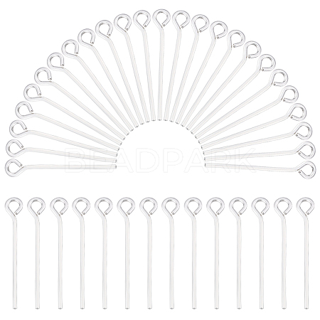 100Pcs Brass Eye Pins KK-BBC0024-76A-1