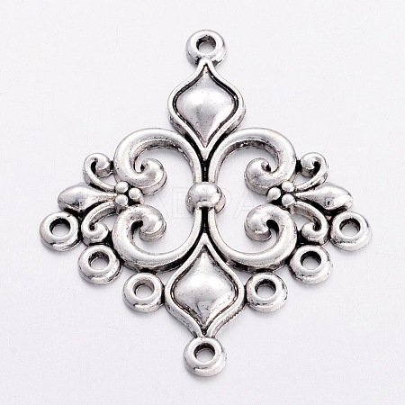 Tibetan Style Alloy Chandelier Component Links LS-EA9734Y-NF-1