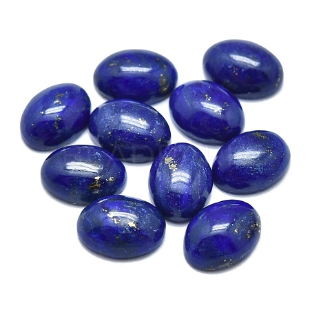 Natural Lapis Lazuli Cabochons G-O185-02A-02-1