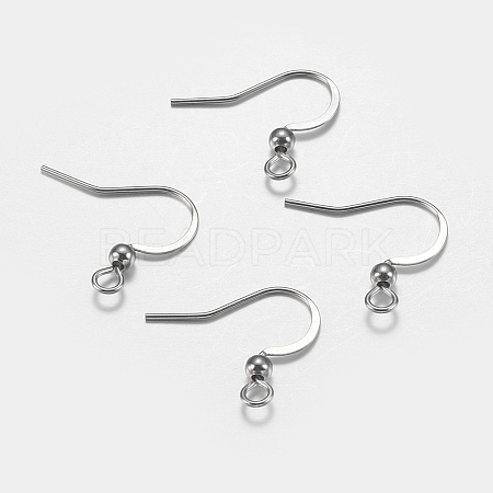 Tarnish Resistant 316 Surgical Stainless Steel French Earring Hooks LS-STAS-F149-31P-1