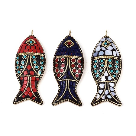 Handmade Indonesia Big Pendants IPDL-N004-03C-1