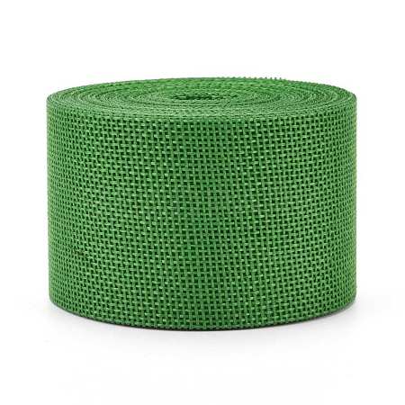 Polyester Imitation Linen Wrapping Ribbon OCOR-G007-01C-1