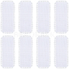 10Pcs Linen Aida Cloth Bookmarks for Cross Stitch Making DIY-CY0001-77-6