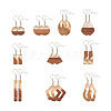 DIY Dangle Earring Making Kits DIY-FW0001-04P-2