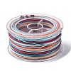 Segment Dyed Waxed Polyester Cord YC-C003-02C-2